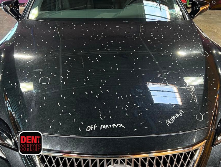 hail damage repair at dent shop rapid city