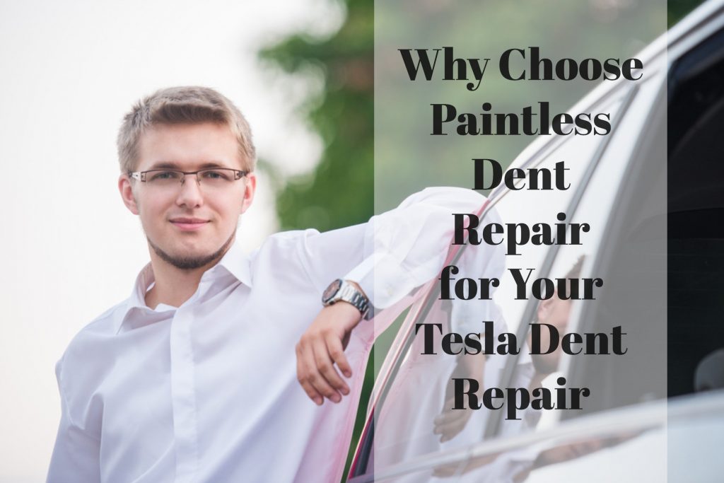 tesla dent repair
