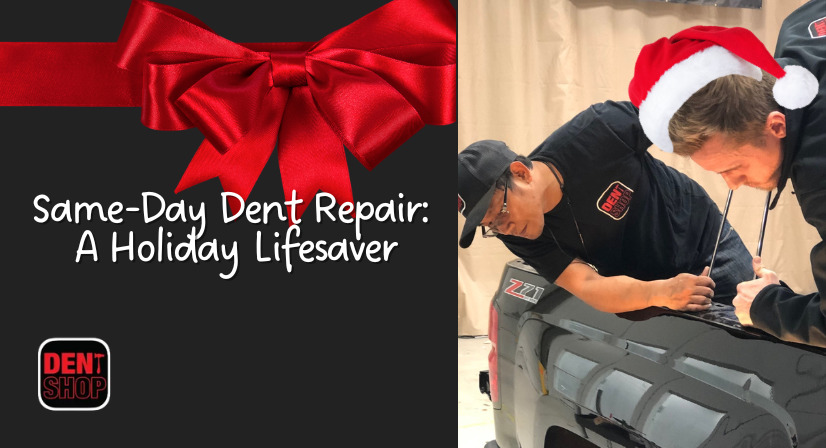 Same-Day Dent Repair: A Holiday Lifesaver
